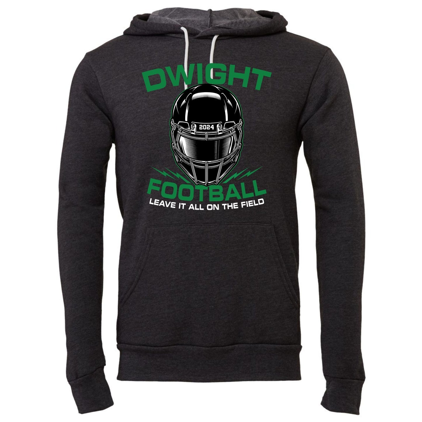 Dwight Football Bella+Canvas Premium Hoodie