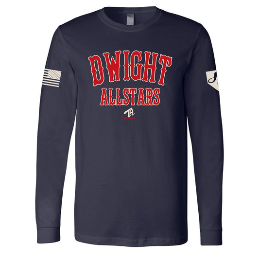 Dwight All-Stars 2024 Bella+Canvas Premium Long Sleeve Tee