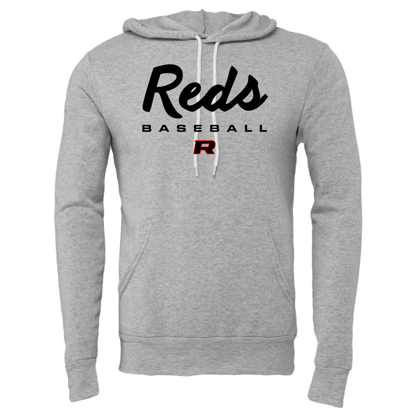 Reds Script Bella+Canvas Premium Hoodie