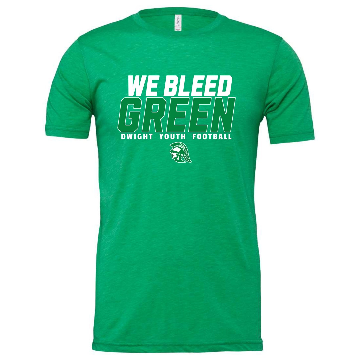 We Bleed Green Bella+Canvas Premium Tee