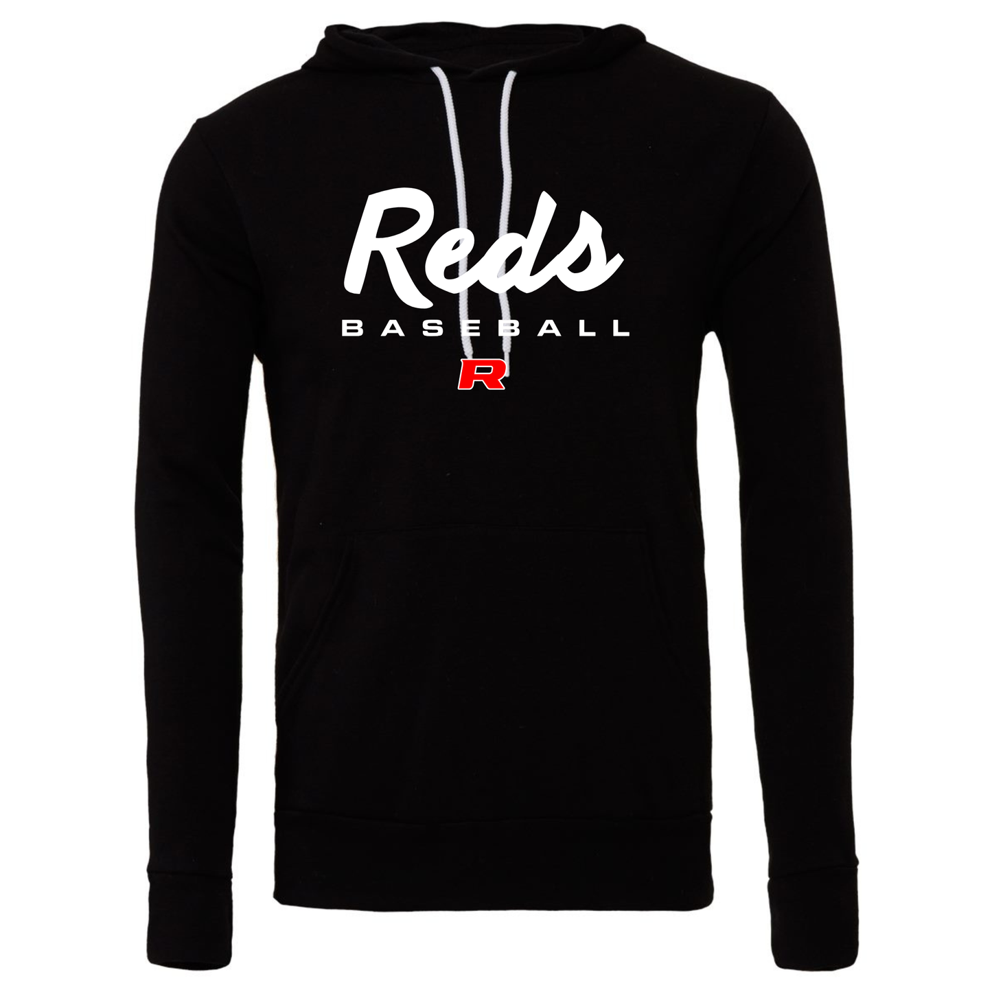 Reds Script Bella+Canvas Premium Hoodie