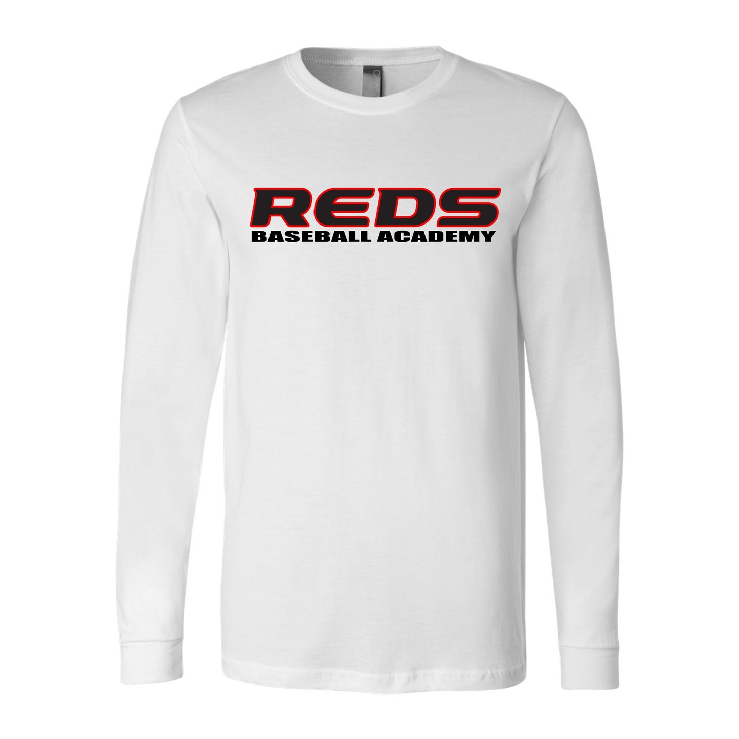 Reds Baseball Academy Bella+Canvas Premium Long Sleeve Tee