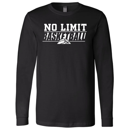 No Limit Basketball Design 1 -  Bella+Canvas Premium Long Sleeve Tee
