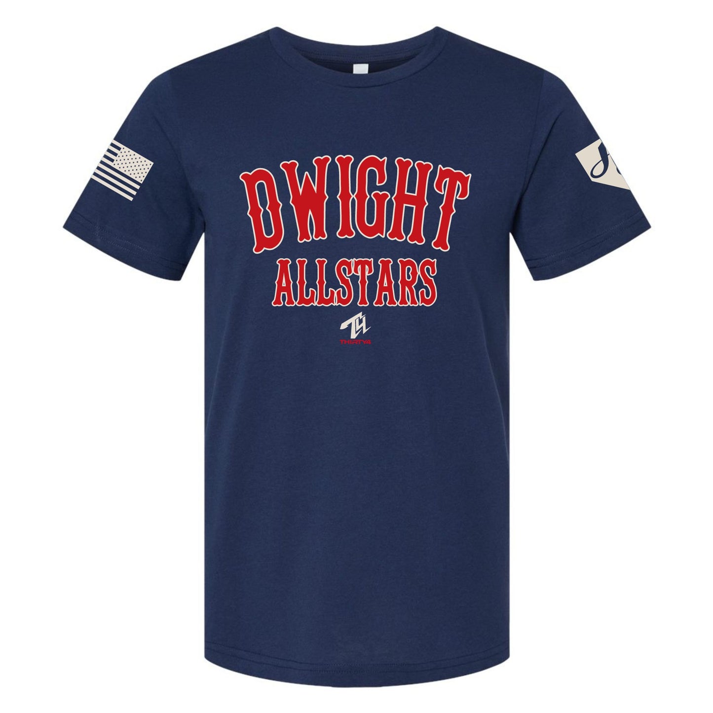 Dwight All-Stars 2024 Bella+Canvas Premium Tee