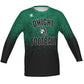 Dwight Football Sublimated "Cotton Feel" Poly Adult Long Sleeve - Speck