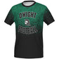 Dwight Football Sublimated "Cotton Feel" Poly Adult T-Shirt - Speck