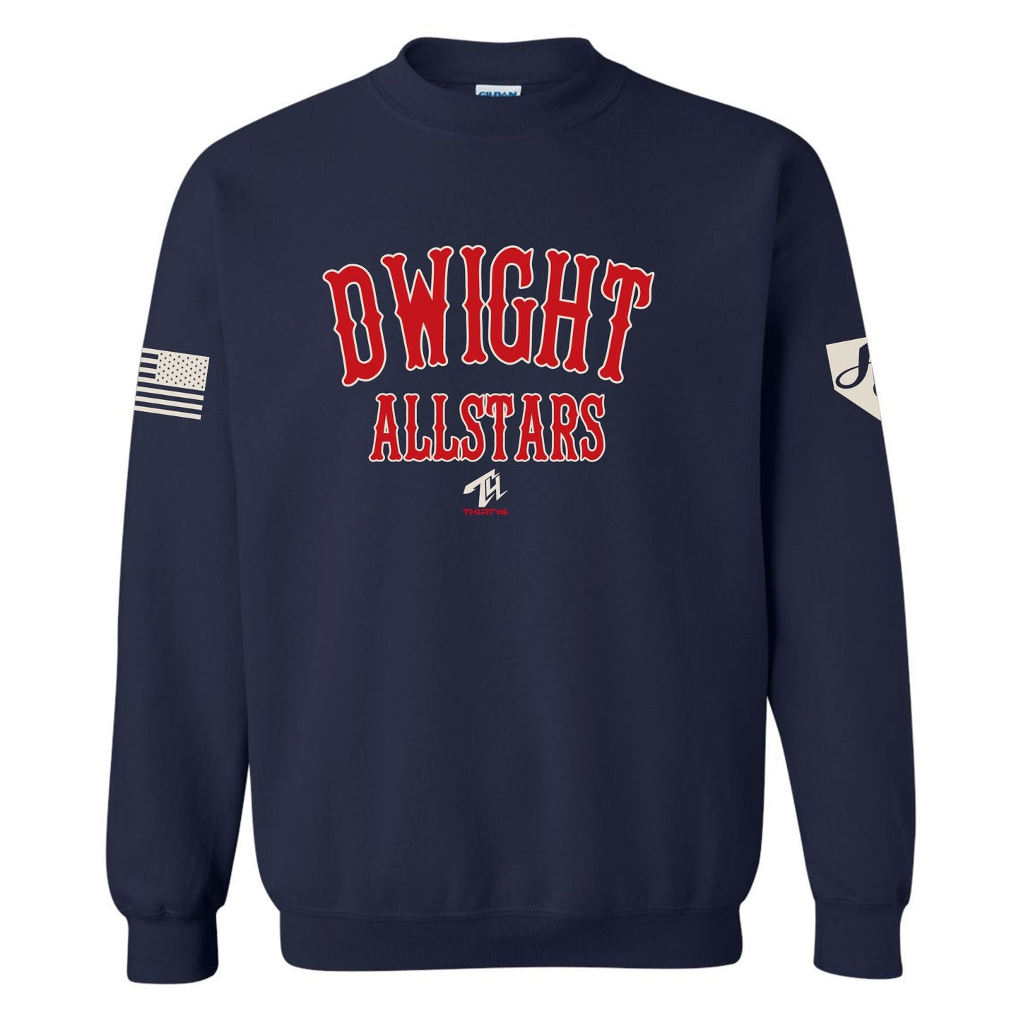 Dwight All-Stars 2024 Gildan Crewneck Sweatshirt