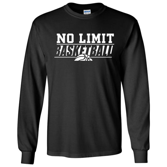 No Limit Basketball Design 1 -  Gildan Youth Long Sleeve Tee