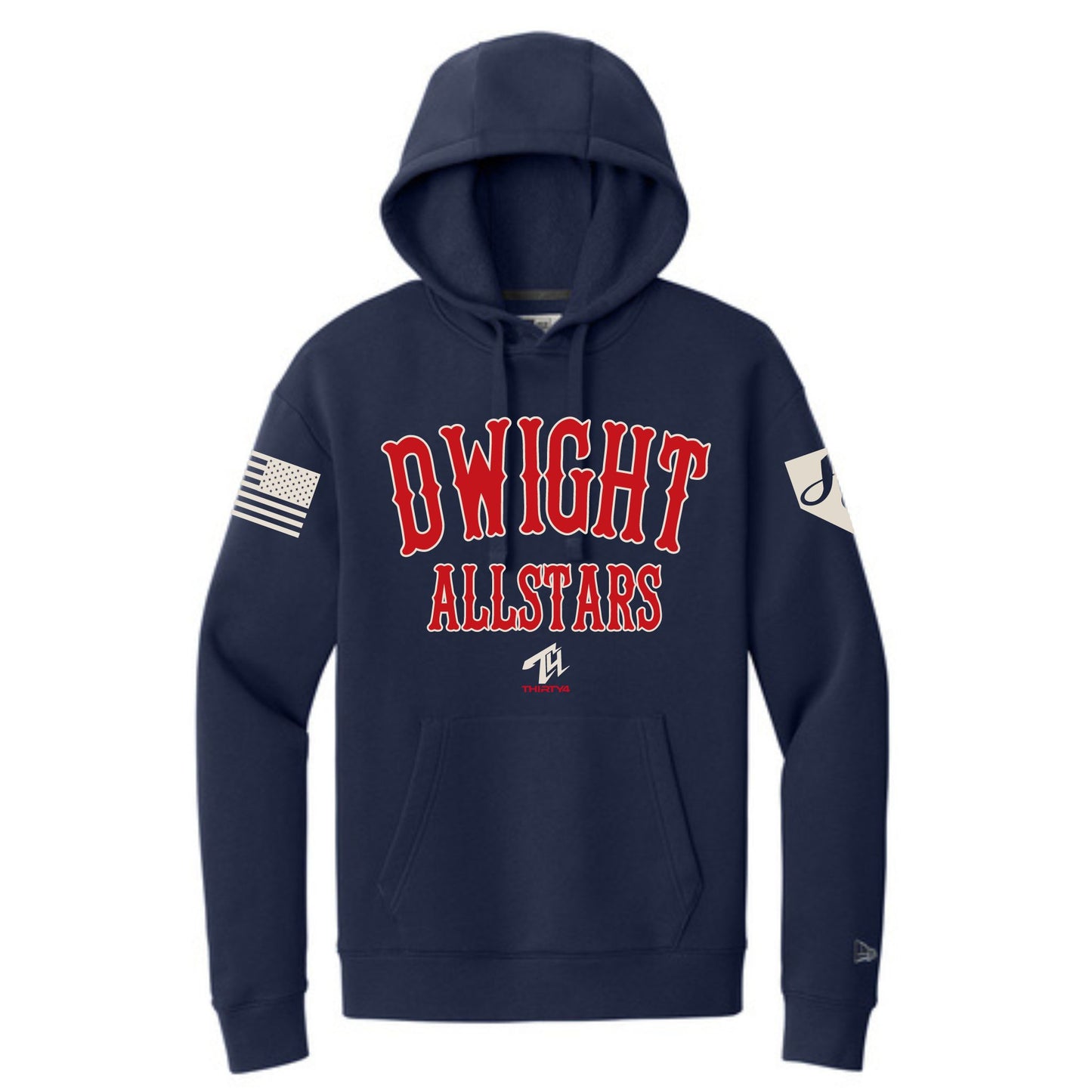 Dwight All-Stars 2024 New Era Heritage Hoodie