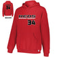 Personalized Russell Youth Player Hoodie