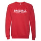 Baseball Logo Bella+Canvas Raglan Crewneck Sweatshirt