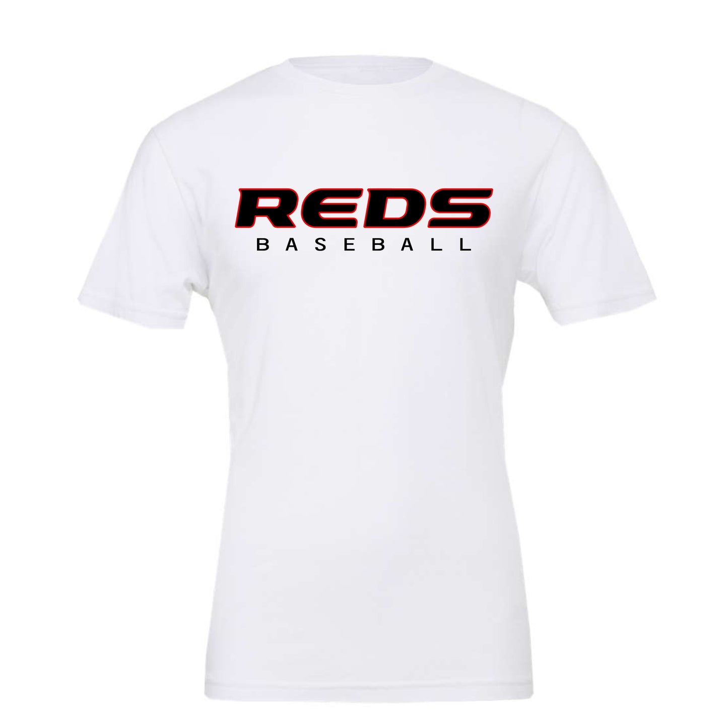 Reds Baseball Bella+Canvas Premium Tee