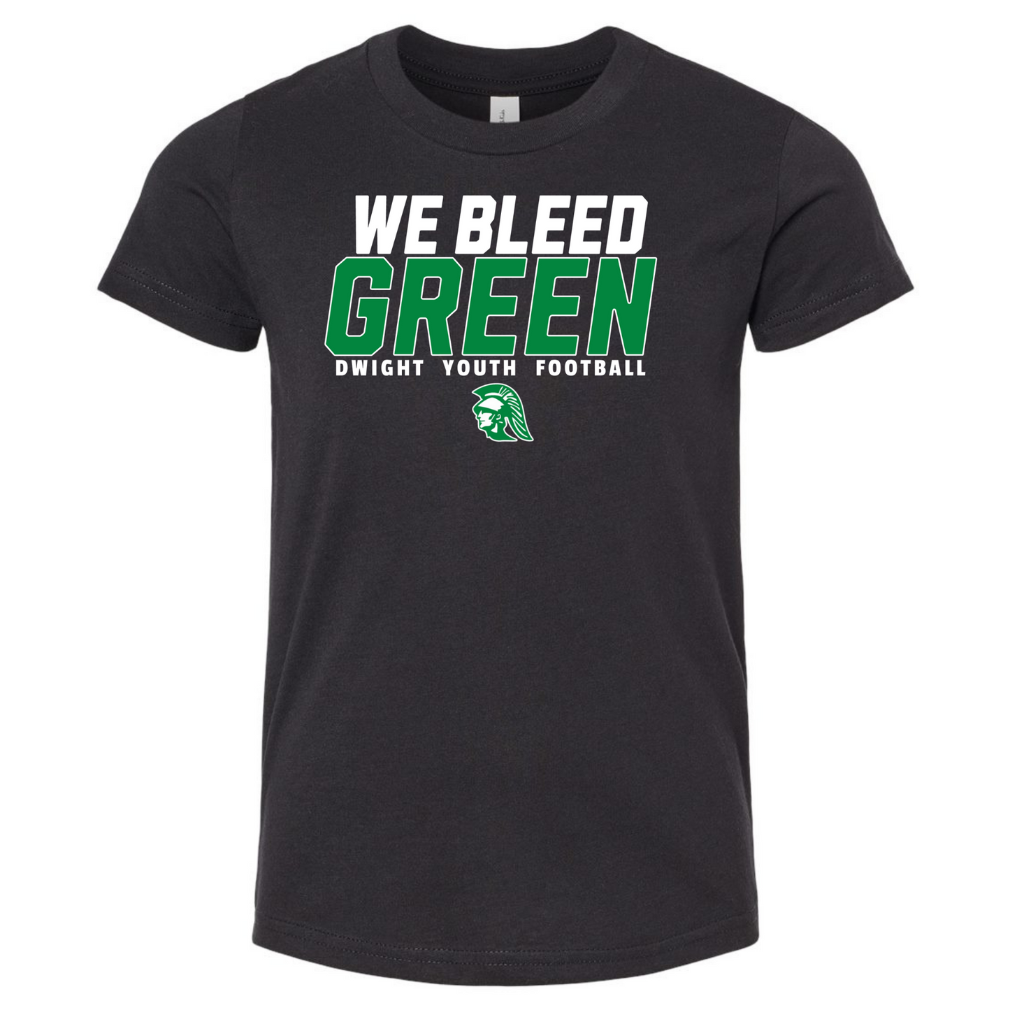 We Bleed Green Bella+Canvas Youth Premium Tee