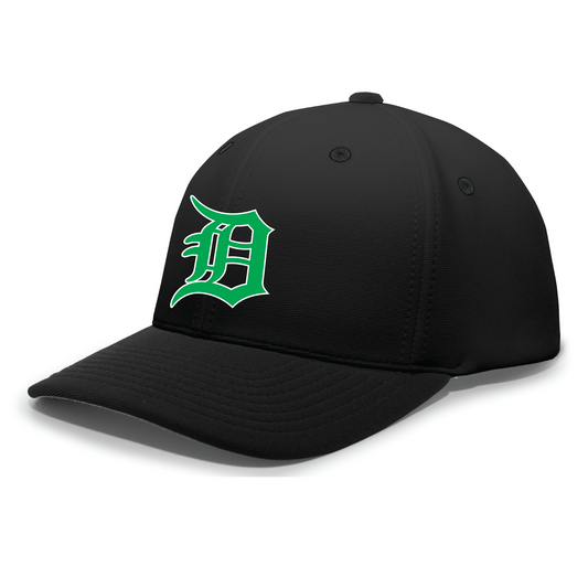 Dwight Football Fitted Hat - Black