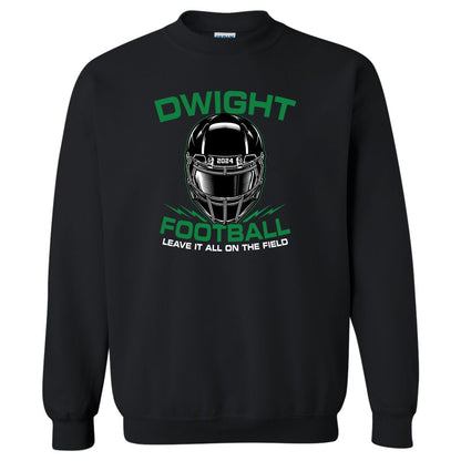 Dwight Football Gildan Crewneck Sweatshirt