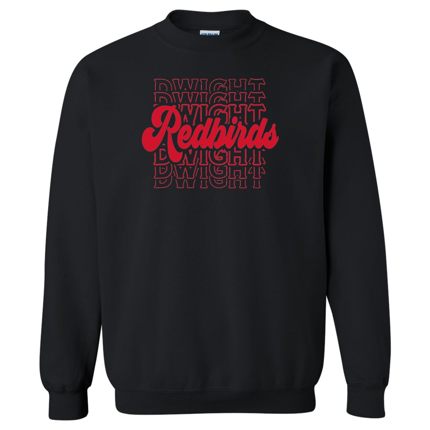Dwight Redbirds Gildan Youth Crewneck Sweatshirt