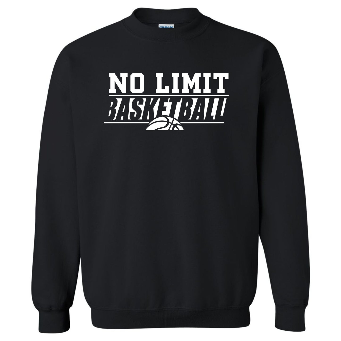 No Limit Basketball Design 1 -  Gildan Youth Crewneck Sweatshirt