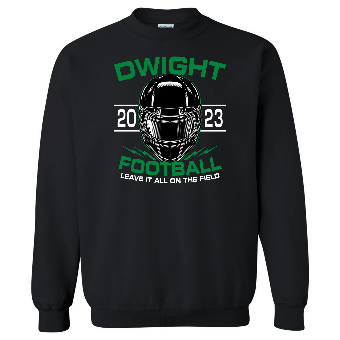 Dwight Football Gildan Youth Crewneck Sweatshirt