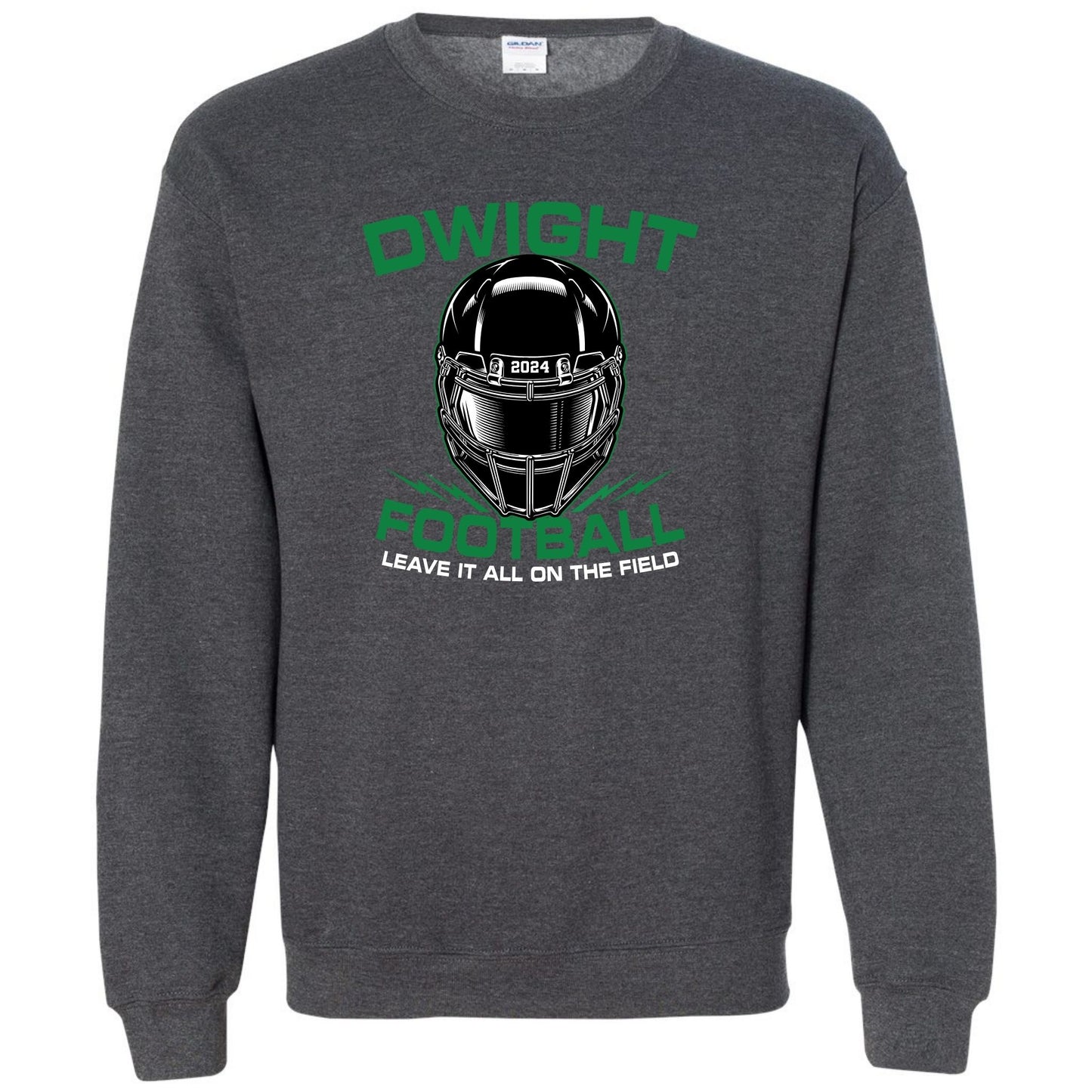 Dwight Football Gildan Crewneck Sweatshirt