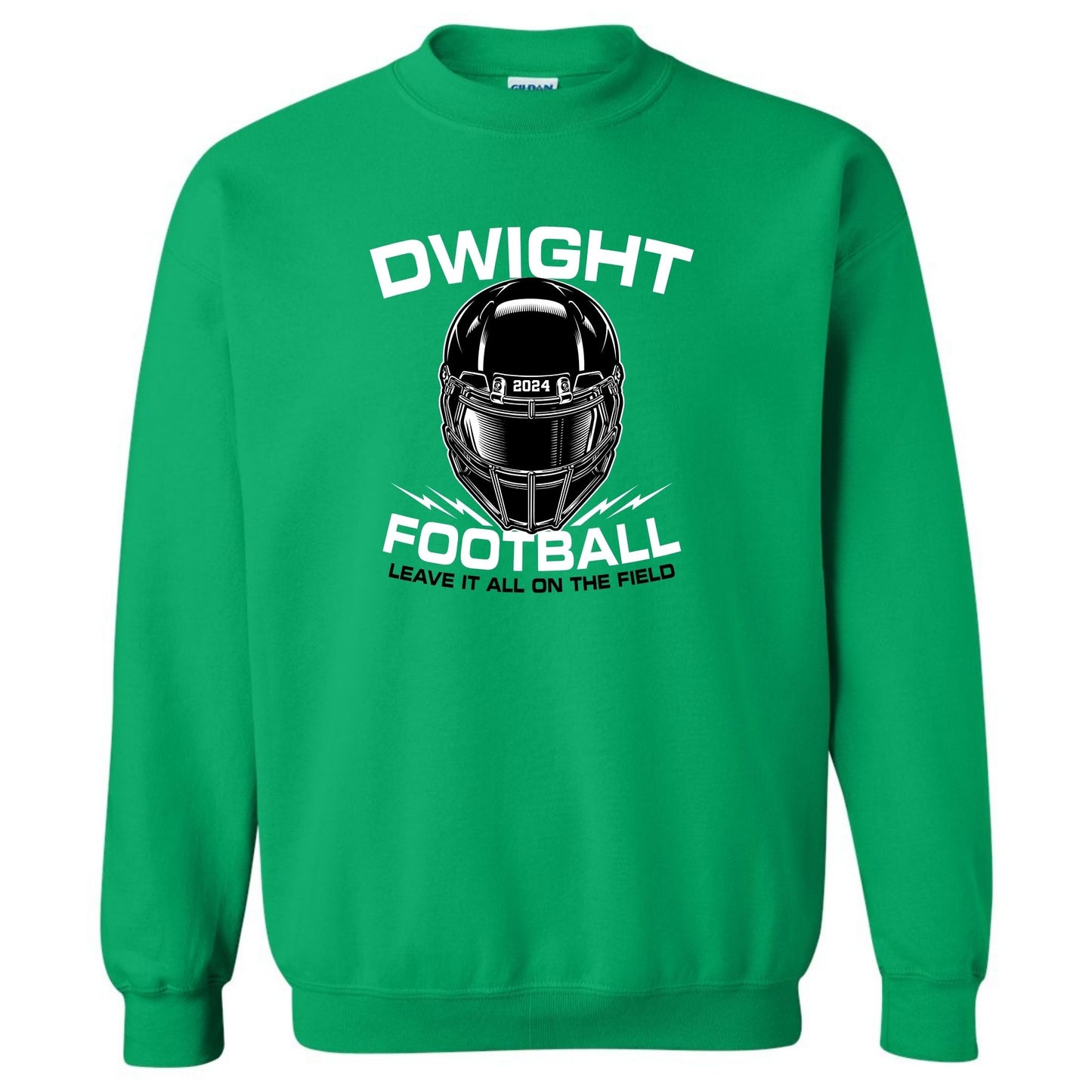 Dwight Football Gildan Crewneck Sweatshirt