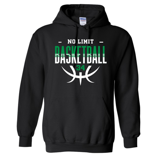 No Limit Basketball Design 2 -  Gildan Hoodie