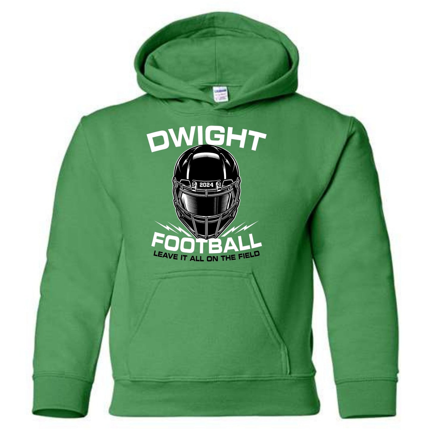 Dwight Football Gildan Youth Hoodie