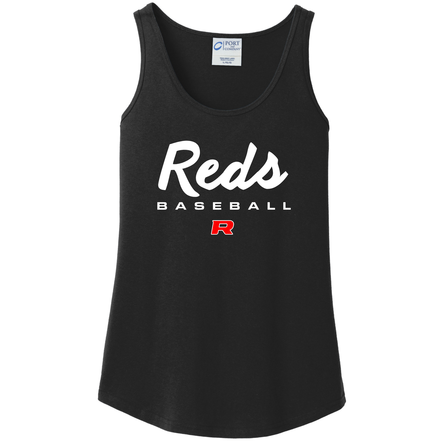 Reds Script Women's Tank