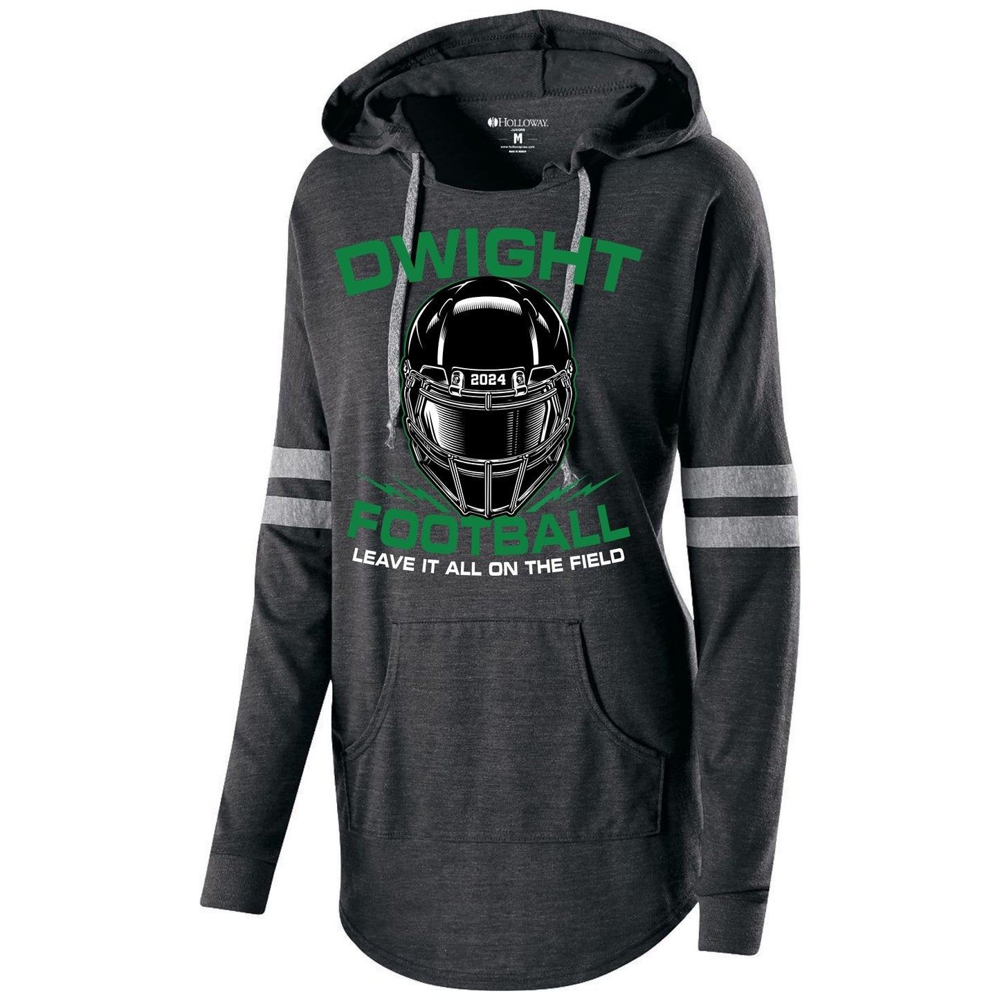 Dwight Football Ladies Holloway Low Key Hoodie