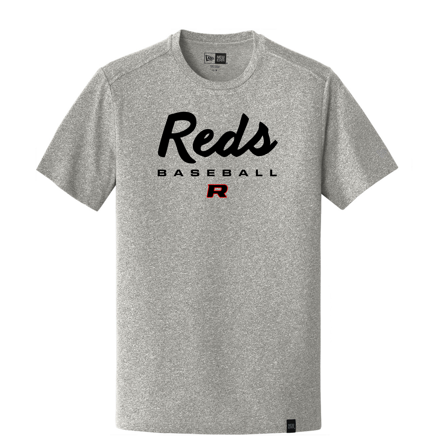 Reds Script New Era Heritage Tee