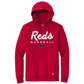 Reds Script New Era Comeback Hoodie