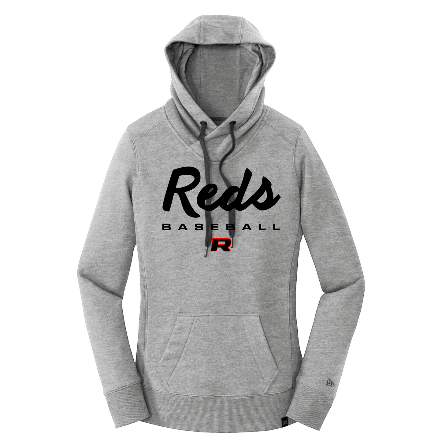 Reds Script New Era Women's Terry Hoodie