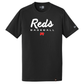 Reds Script New Era Heritage Tee