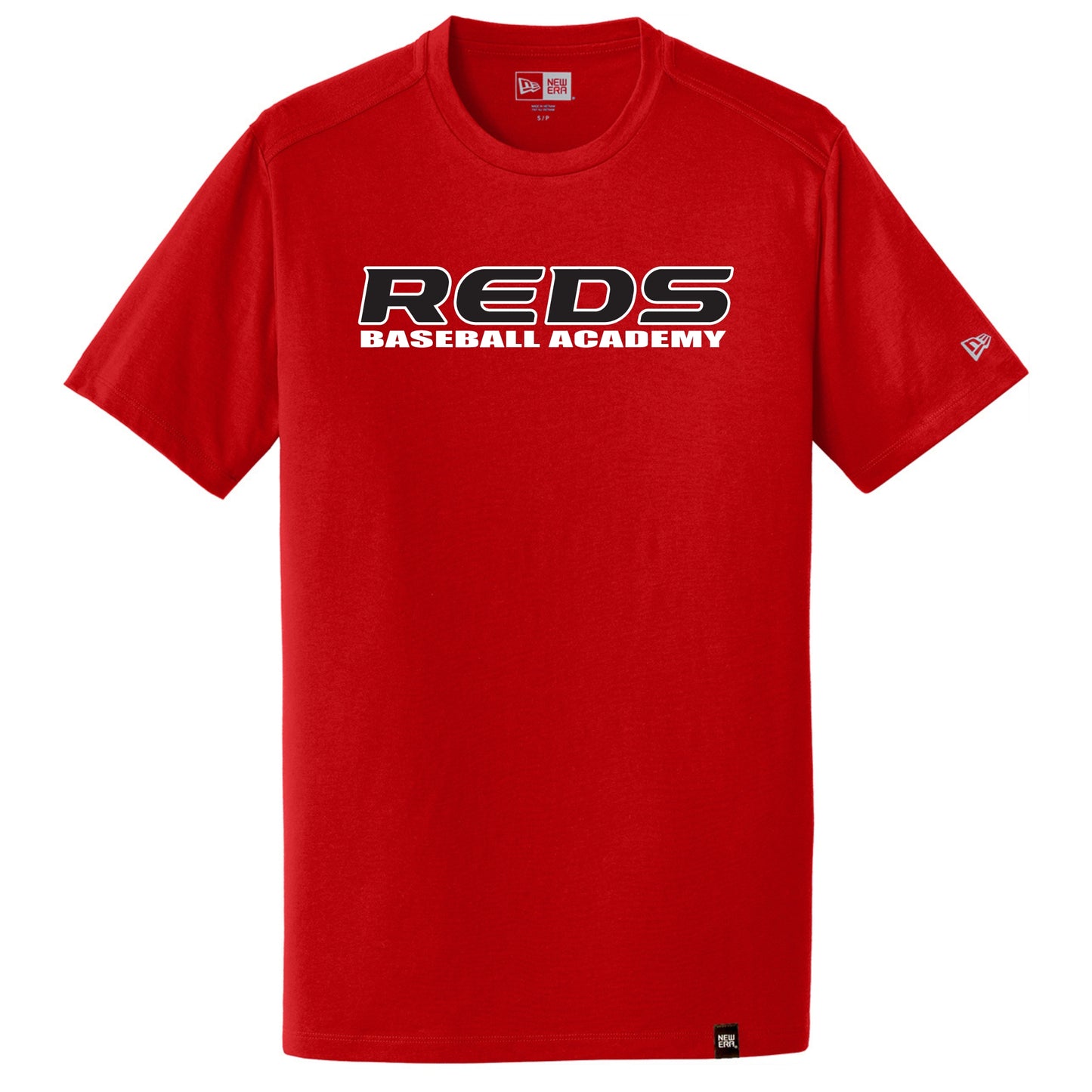 Reds Baseball Academy New Era Heritage Tee