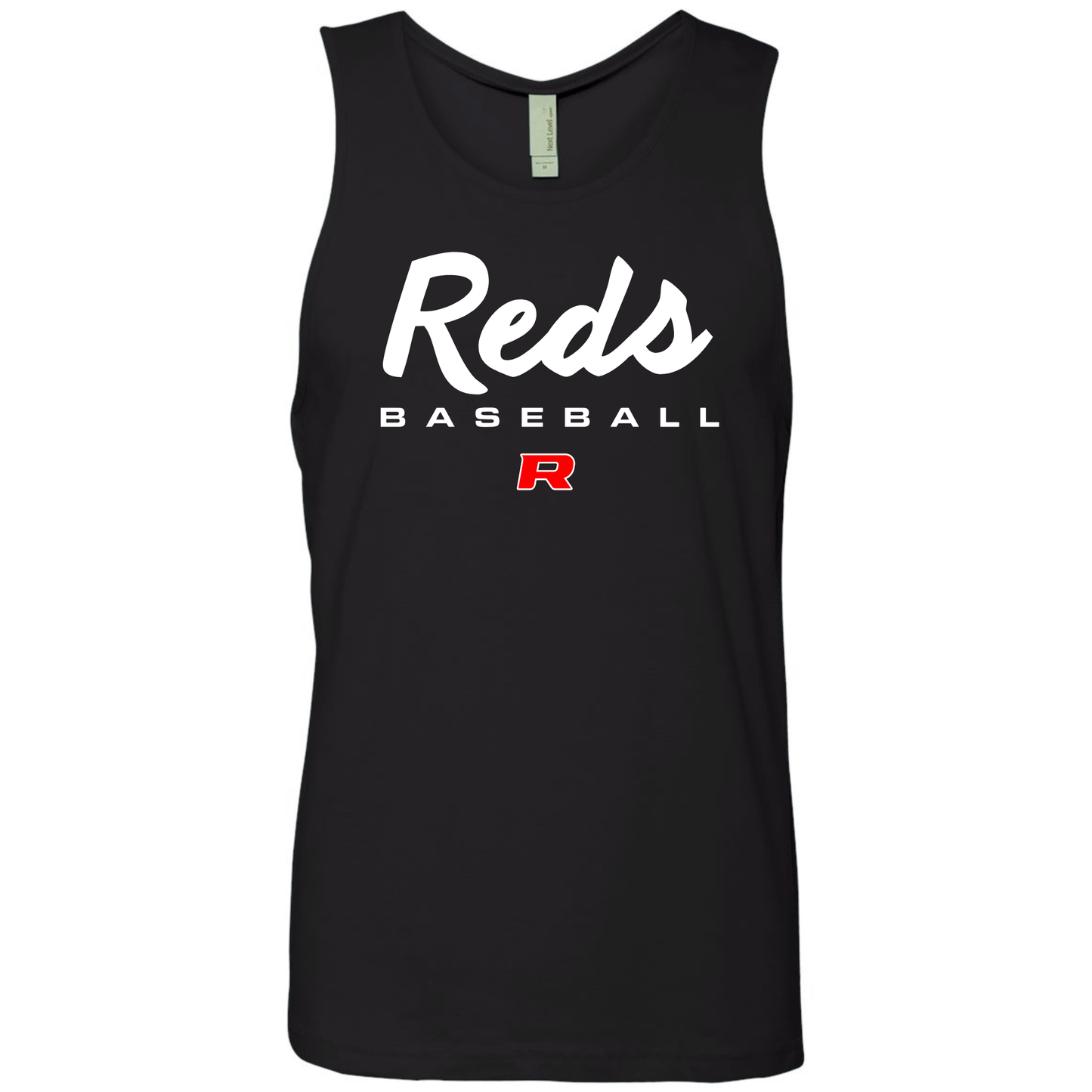Reds Script Men's Tank