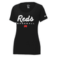 Reds Script Nike Women's Cotton/Poly Tee