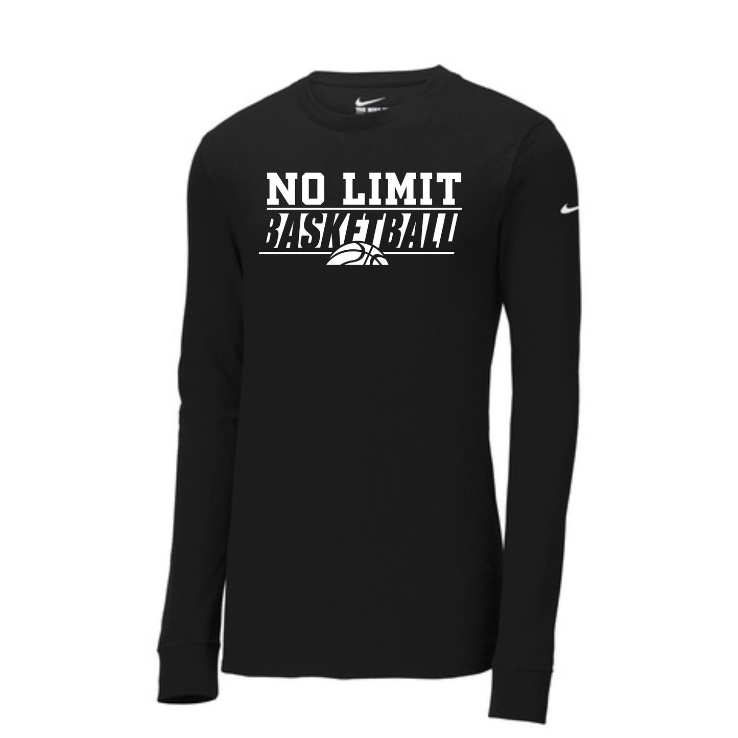 No Limit Basketball Design 1 - Nike Cotton/Poly Long Sleeve