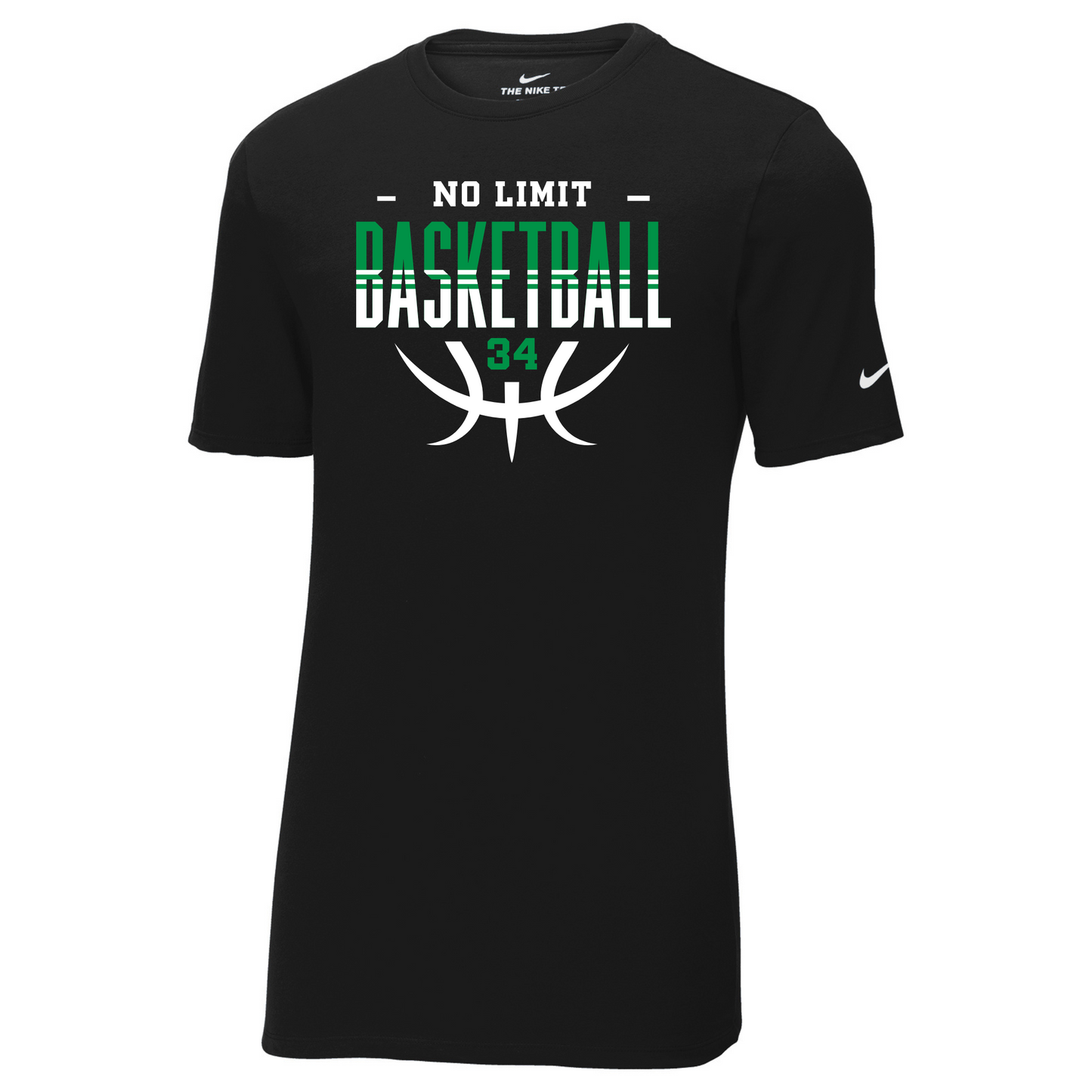 No Limit Basketball Design 2 - Nike Men's Cotton/Poly Tee