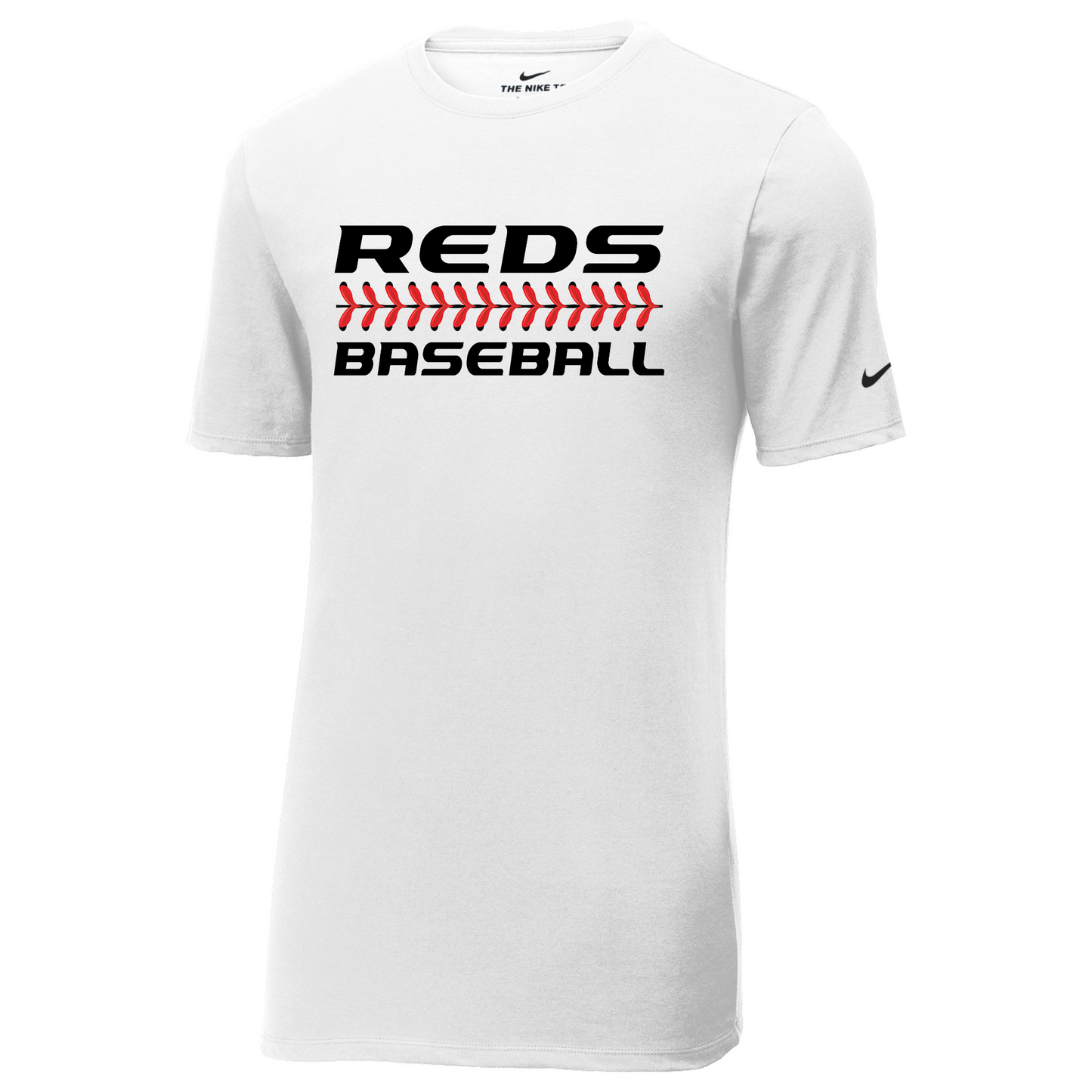 Reds Laces Nike Men's Cotton/Poly Tee