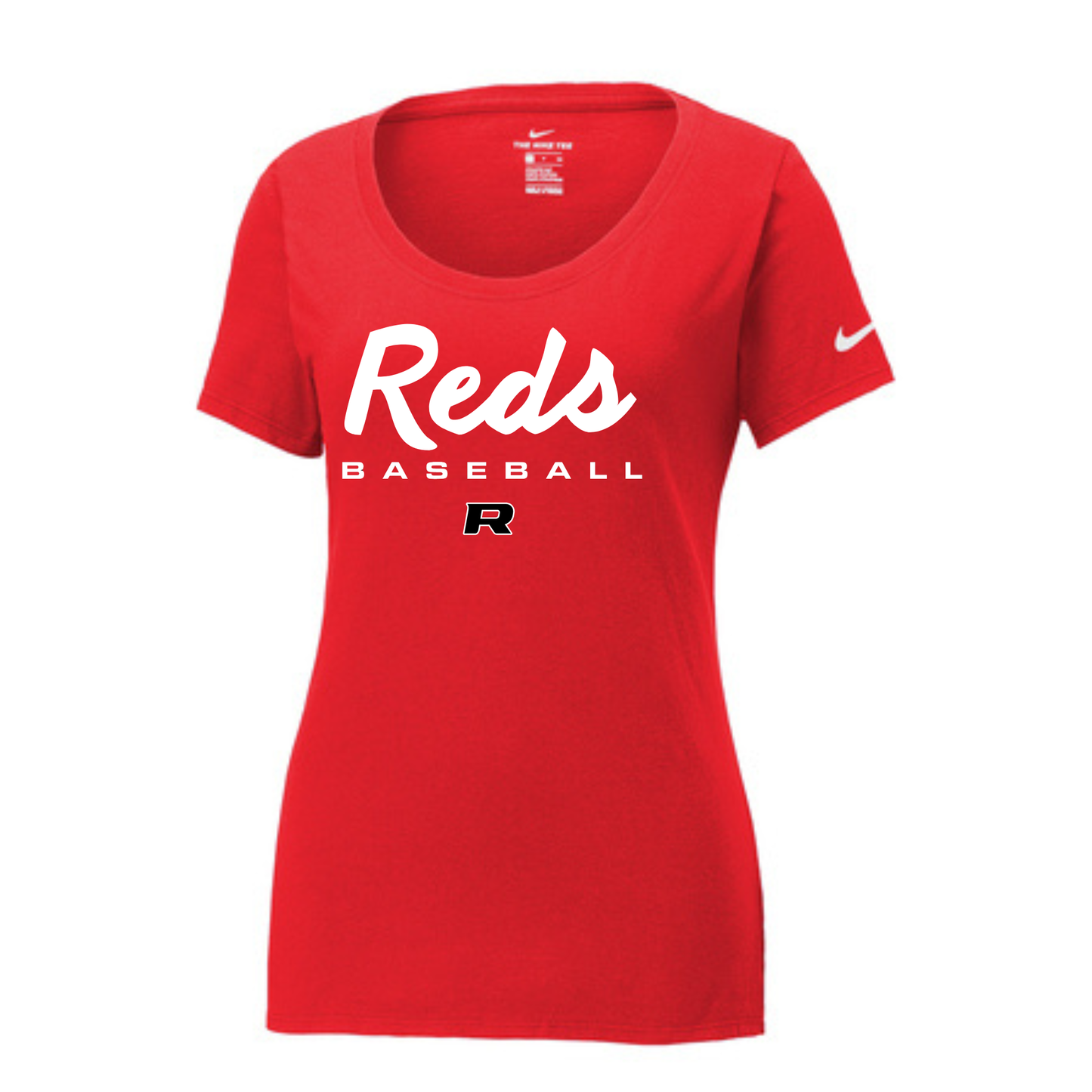 Reds Script Nike Women's Cotton/Poly Tee