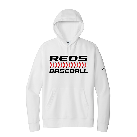 Reds Laces Nike Club Hoodie