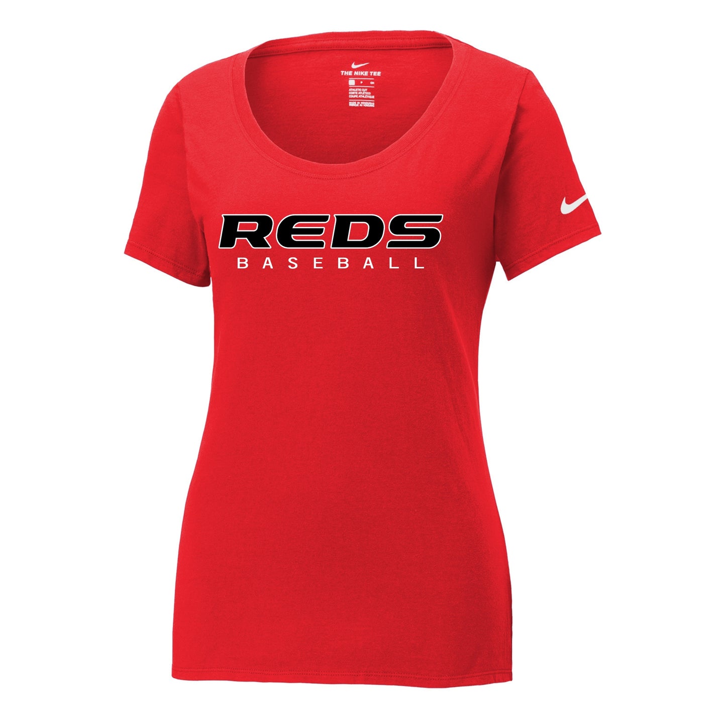 Reds Baseball Nike Women's Cotton/Poly Tee
