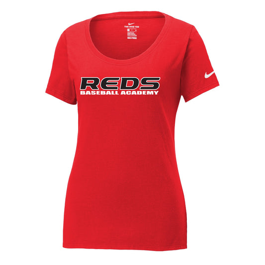 Reds Baseball Academy Nike Women's Cotton/Poly Tee